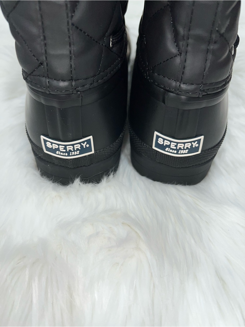 SPERRY Top Sider Gosling Quilted Boots Waterproof Blk., STS83693, Women's Sz 11 - Picture 4 of 13